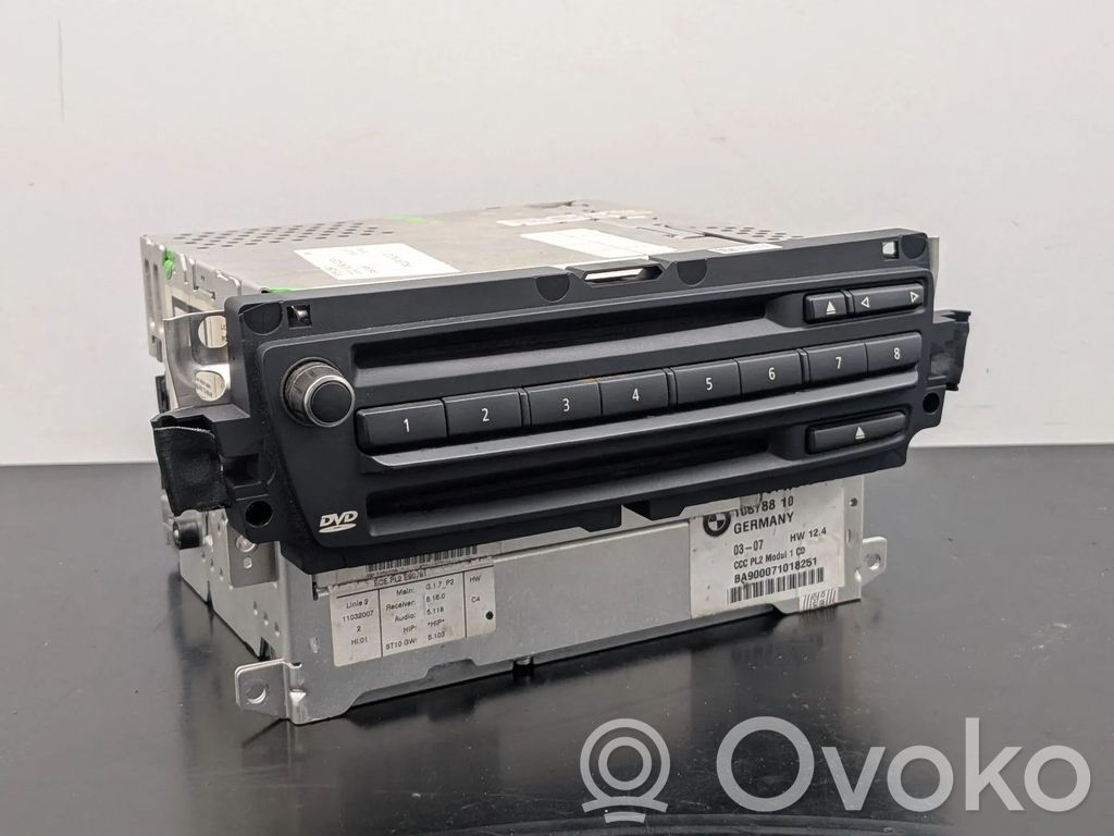BMW 3 E90 E91 Radio / CD/DVD atskaņotājs / navigācija 