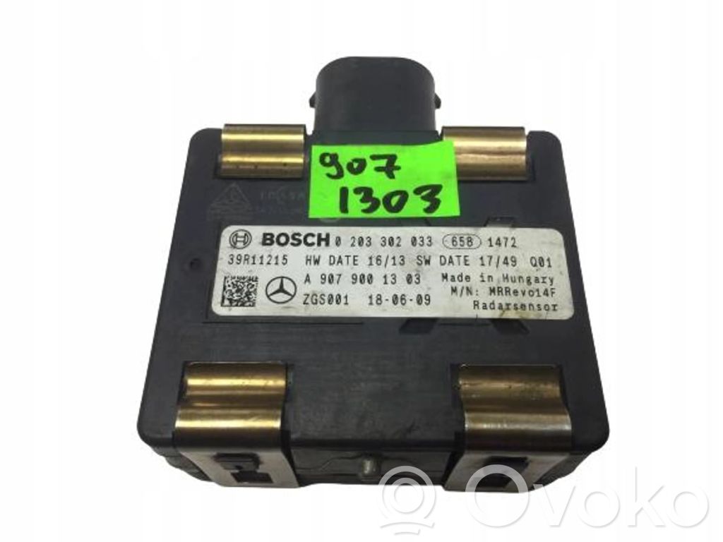 Mercedes-Benz Sprinter W907 W910 Sensor de radar Distronic 