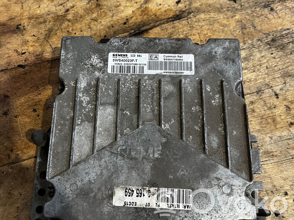 Peugeot 307 Engine control unit/module 
