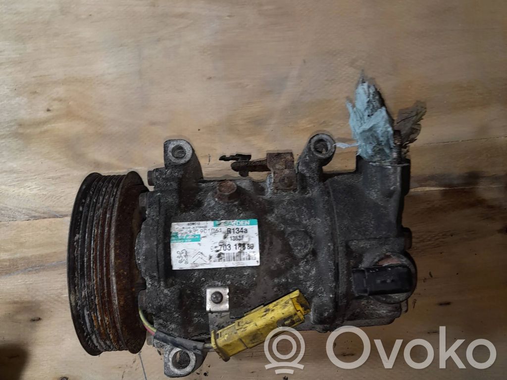 Peugeot 207 Air conditioning (A/C) compressor (pump) 