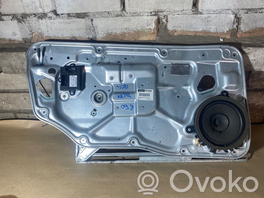 Volvo V70 Mécanisme de lève-vitre avant sans moteur 