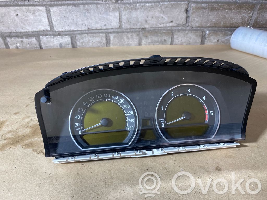 BMW 7 E65 E66 Speedometer (instrument cluster) 