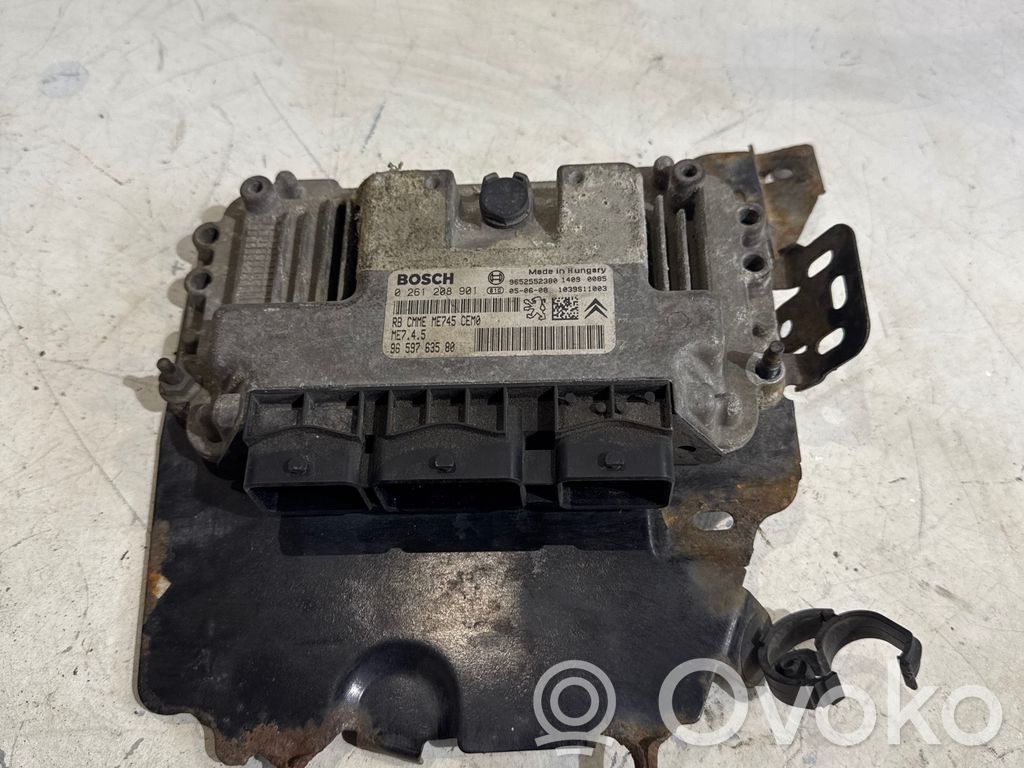 Peugeot 206 CC Engine control unit/module 