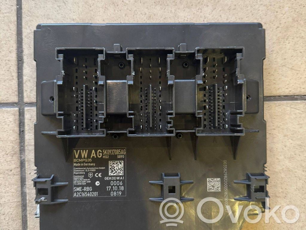Autres unités de commande / modules   5K0937085AG,BCMPQ35,A2C16540201