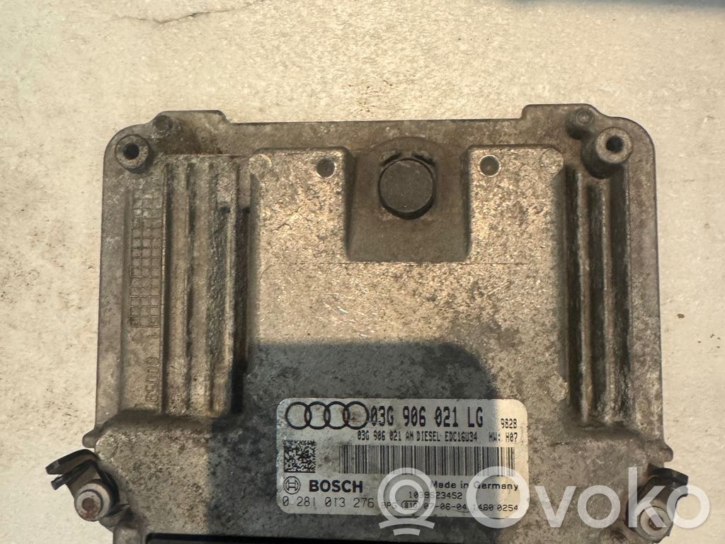 Engine control unit/module   03G906021LG,03G906021AN,0281013276