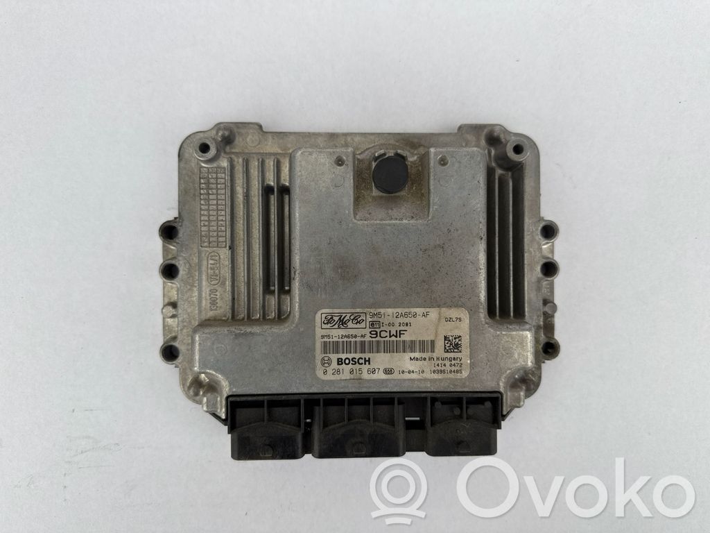 Moottorin ohjainlaite/moduuli   9M5112A650AF,0281015607