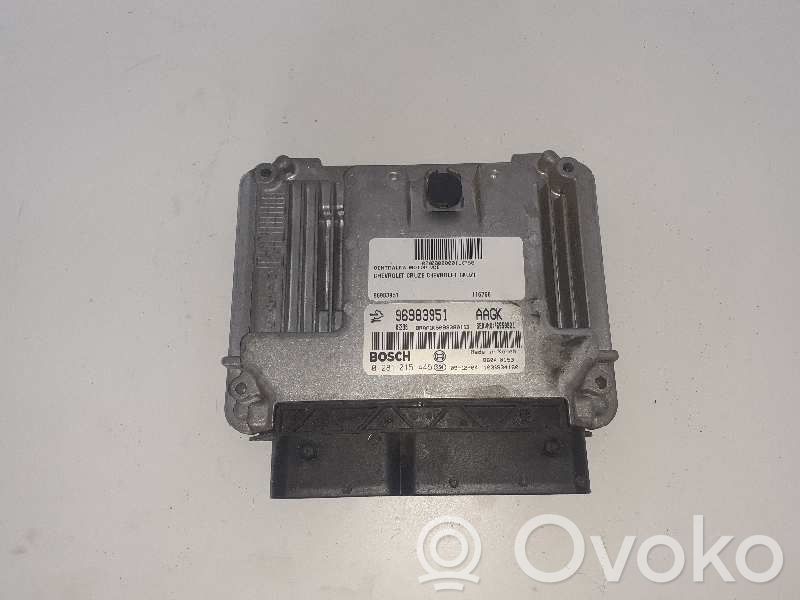 Chevrolet Cruze Engine control unit/module 