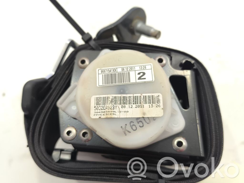 Citroen C4 II Cinturón trasero 