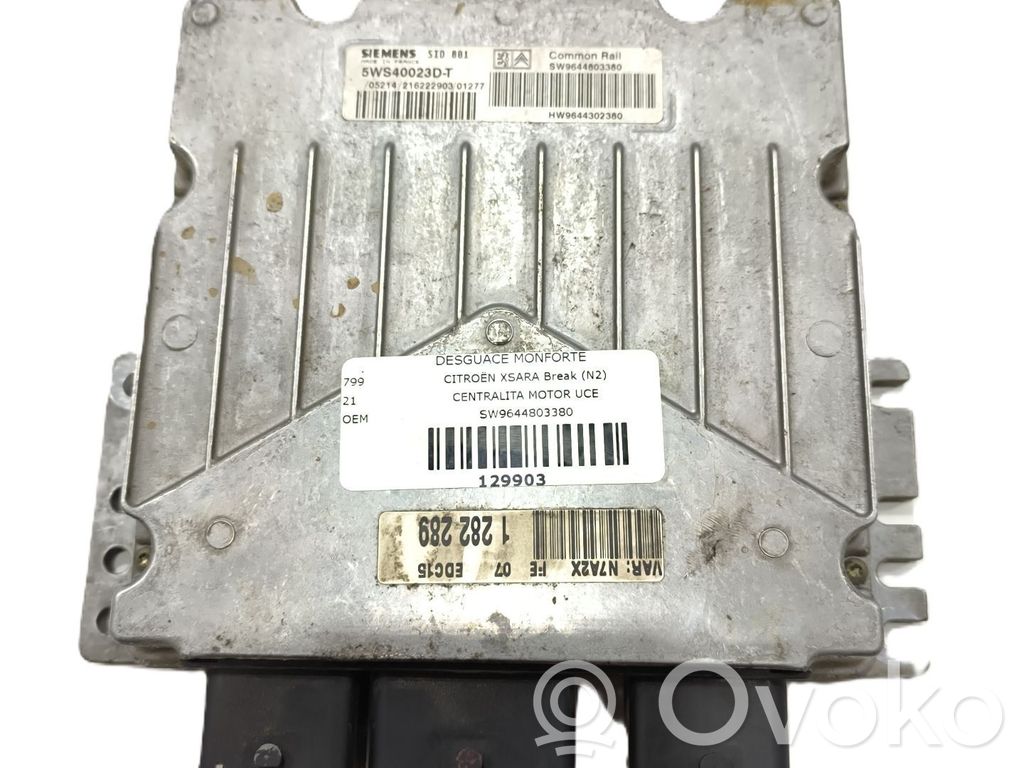 Citroen Xsara Engine control unit/module 