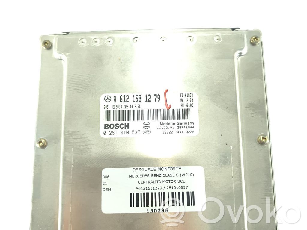Mercedes-Benz E W211 Engine control unit/module 