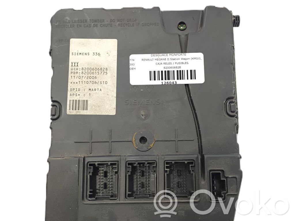 Renault Megane II BSM Control unit 