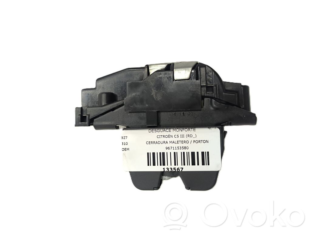 Tailgate lock latch   9671153580