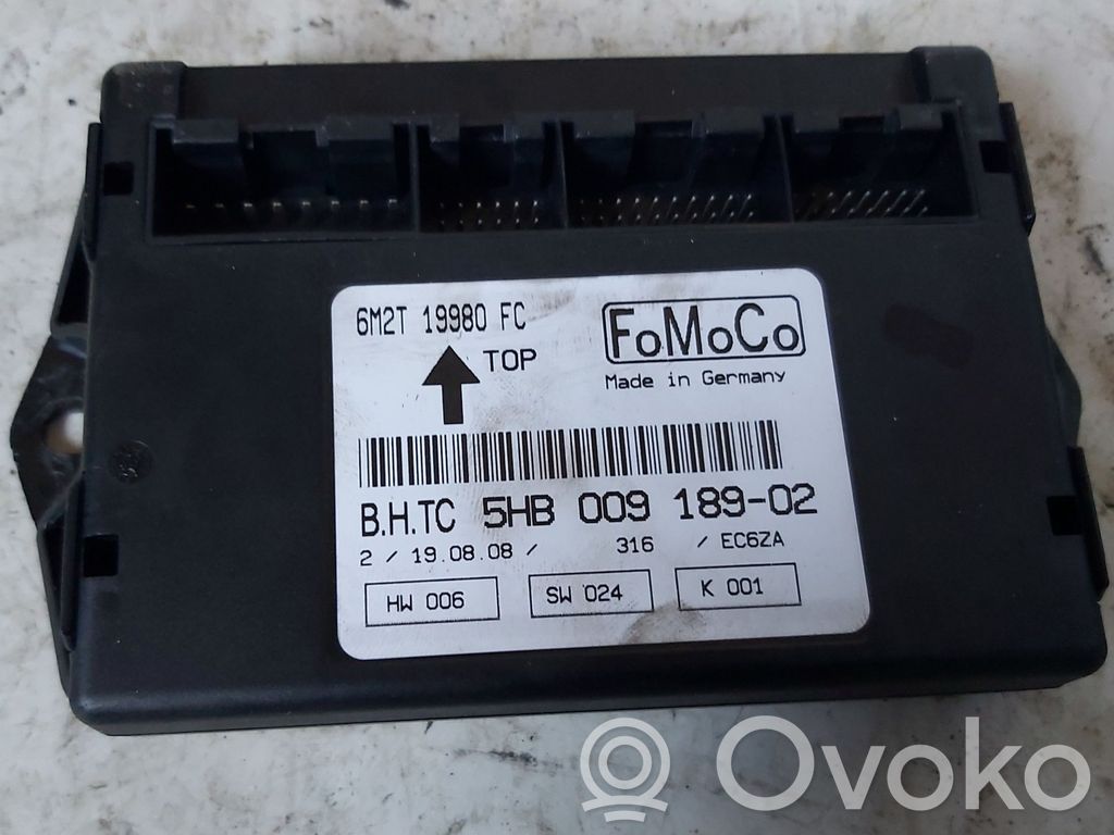 Other control units/modules   5HB00918902