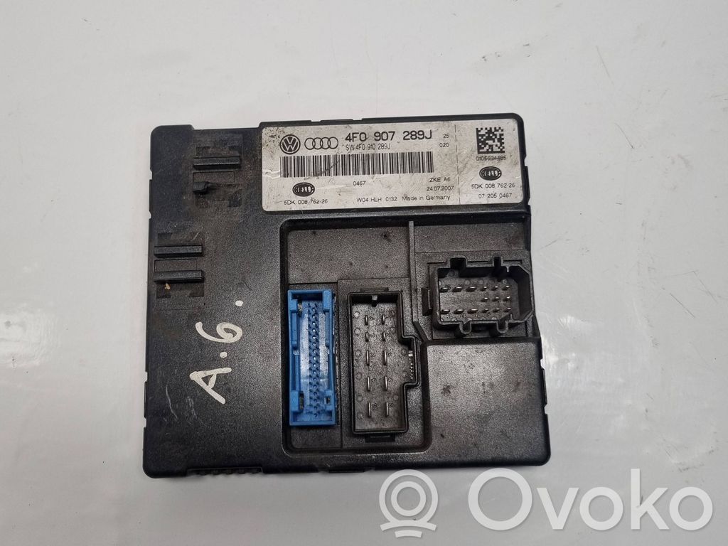 Audi A6 S6 C6 4F Moduł / Sterownik komfortu 