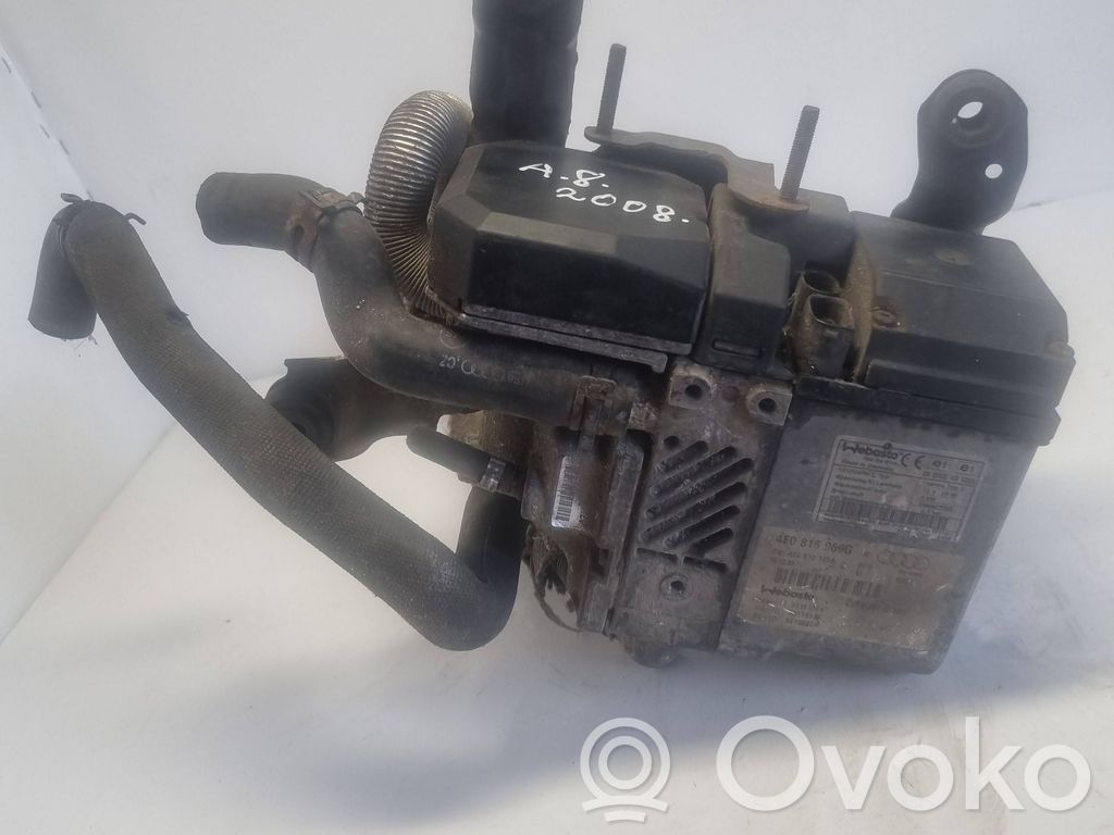 Audi A8 S8 D3 4E Auxiliary pre-heater (Webasto) 