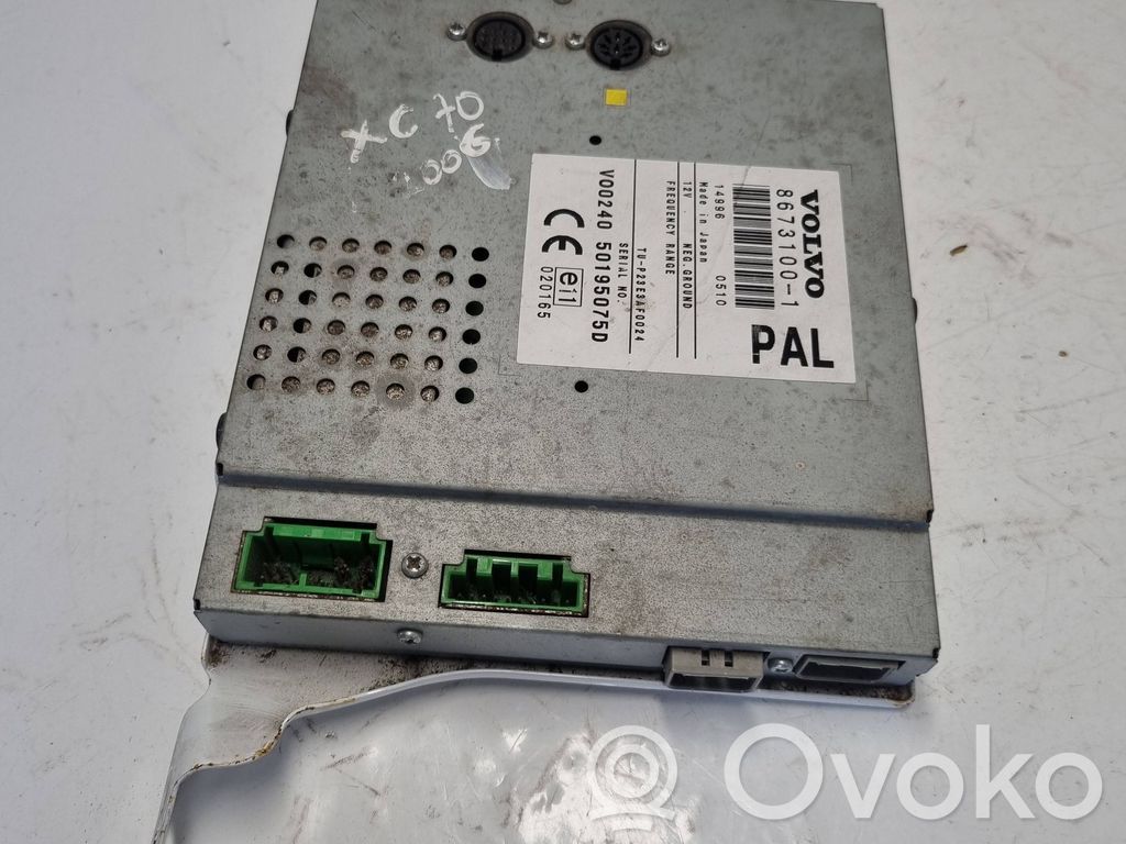 Volvo XC70 GPS navigation control unit/module 