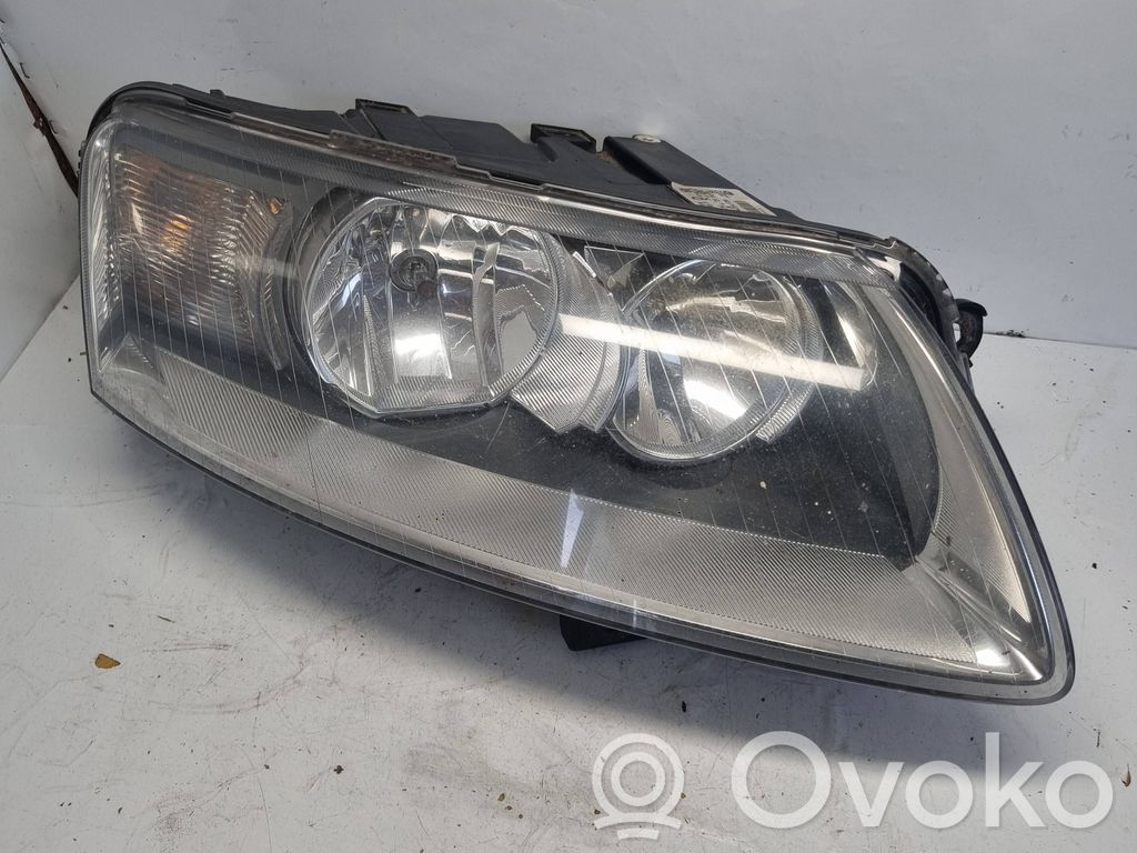 Audi A6 S6 C6 4F Phare frontale 