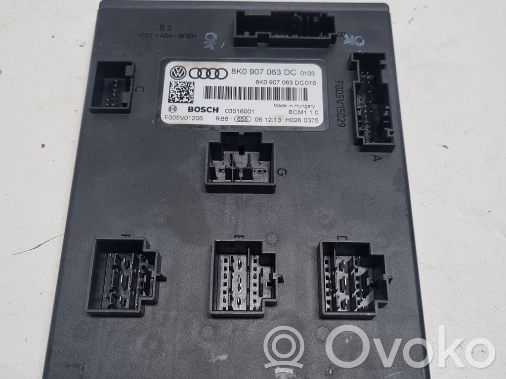 Audi A4 S4 B8 8K Modul confort 