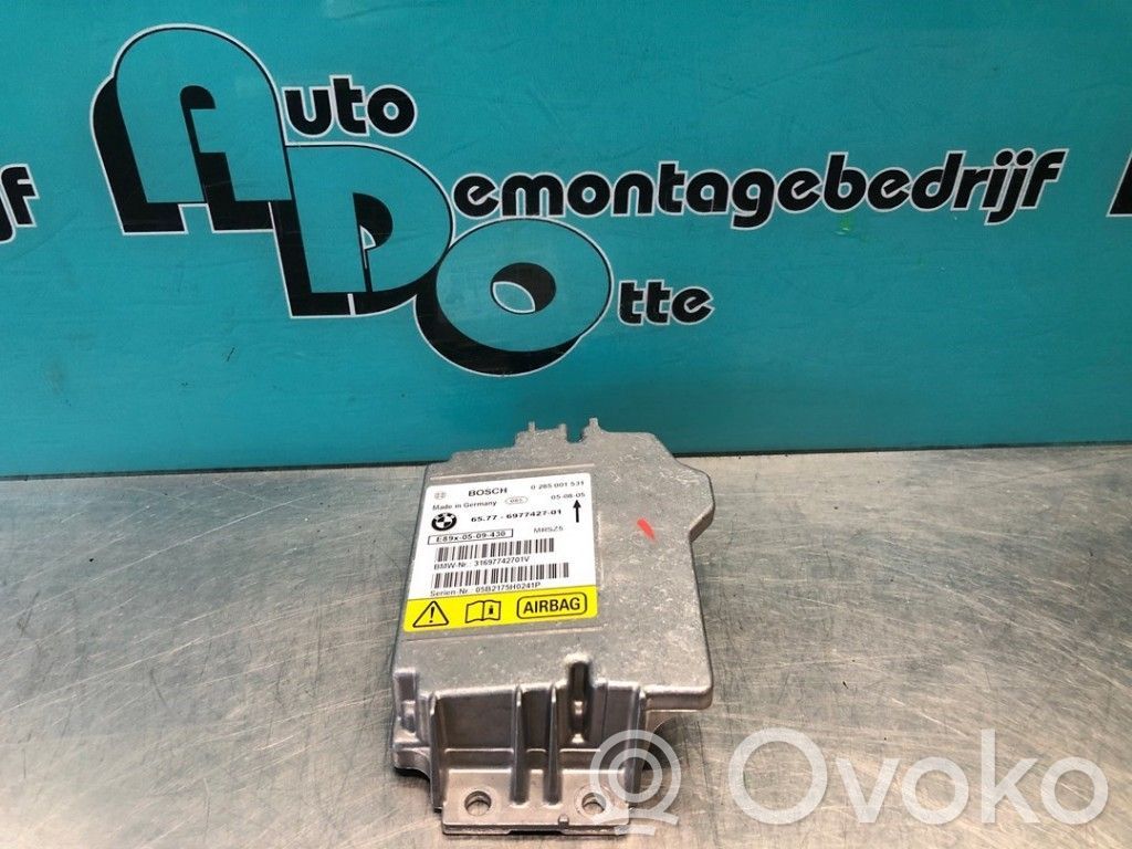 Airbag control unit/module   6577697742701,0285001531,0285001531,6577697742701