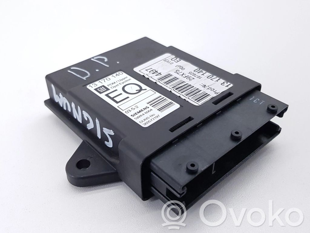 Opel Signum Door central lock control unit/module 
