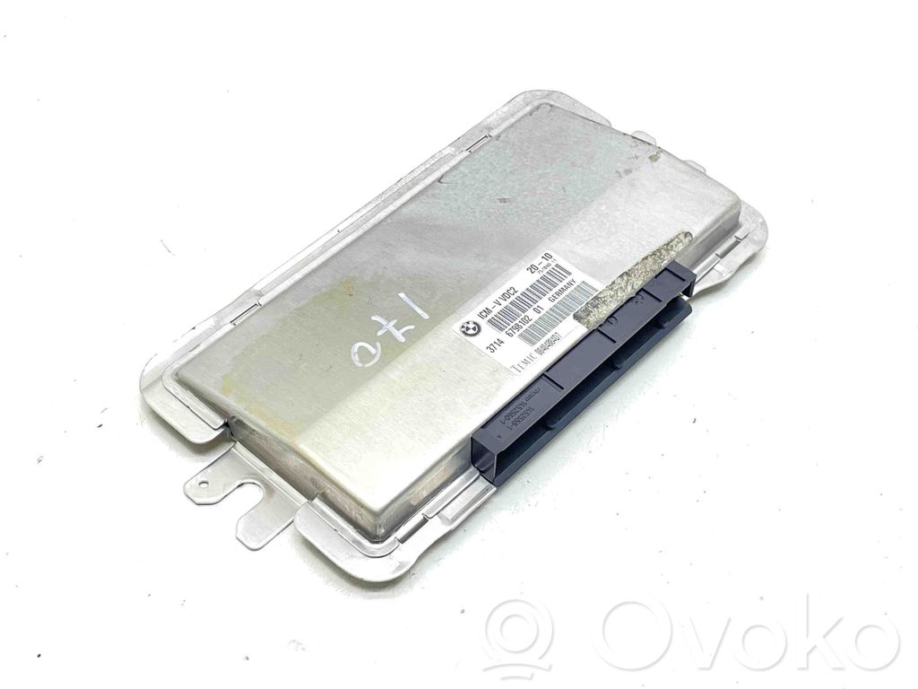 BMW 7 F01 F02 F03 F04 Sterownik / Moduł tylnego zawieszenia pneumatycznego 