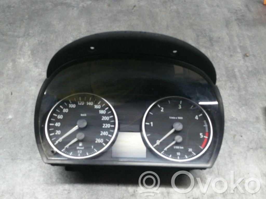 BMW 3 E90 E91 Speedometer (instrument cluster) 