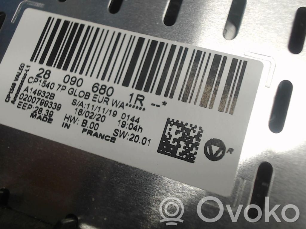 Renault Megane IV Screen/display/small screen 