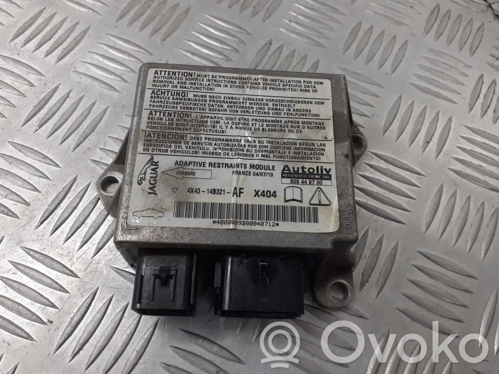 Jaguar X-Type Unidad de control/módulo del Airbag 