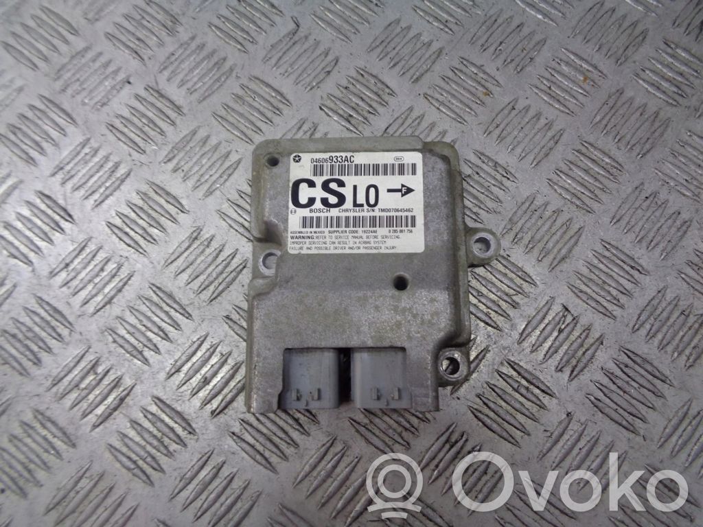 Chrysler Pacifica Airbag control unit/module 