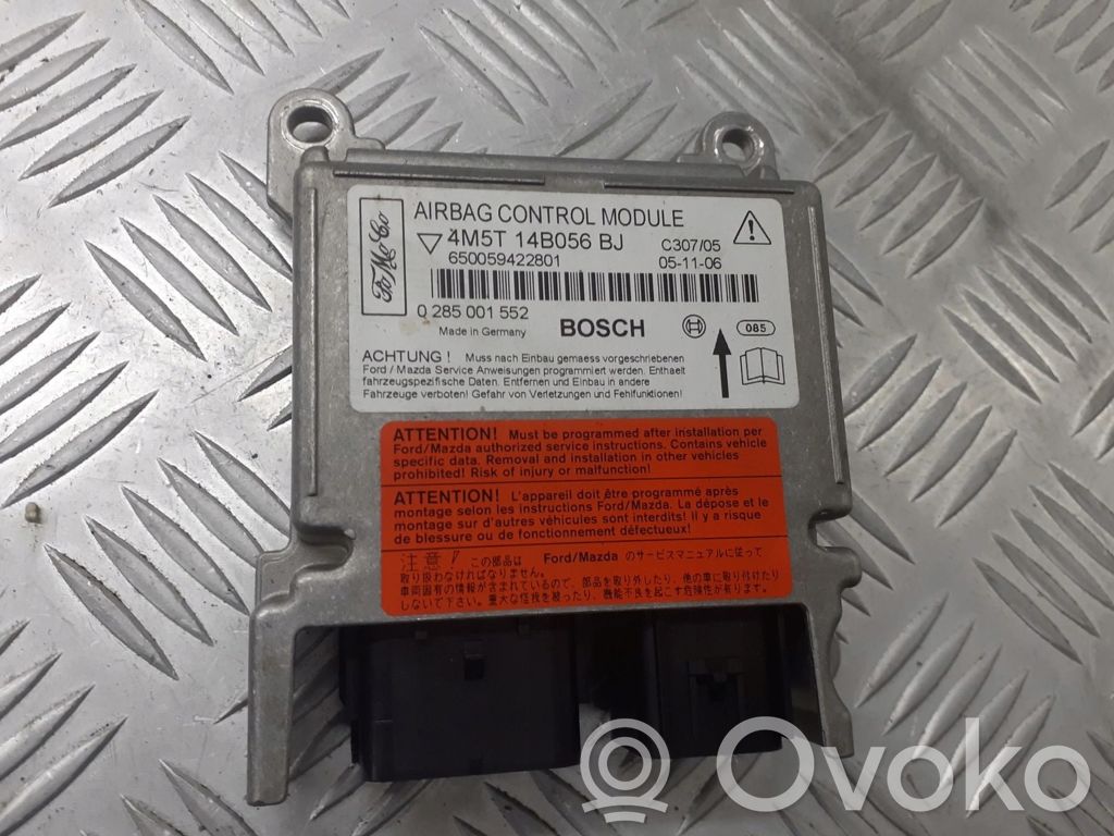Airbag control unit/module   4M5T14B056