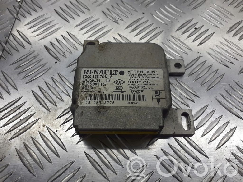 Airbag control unit/module   8200375761