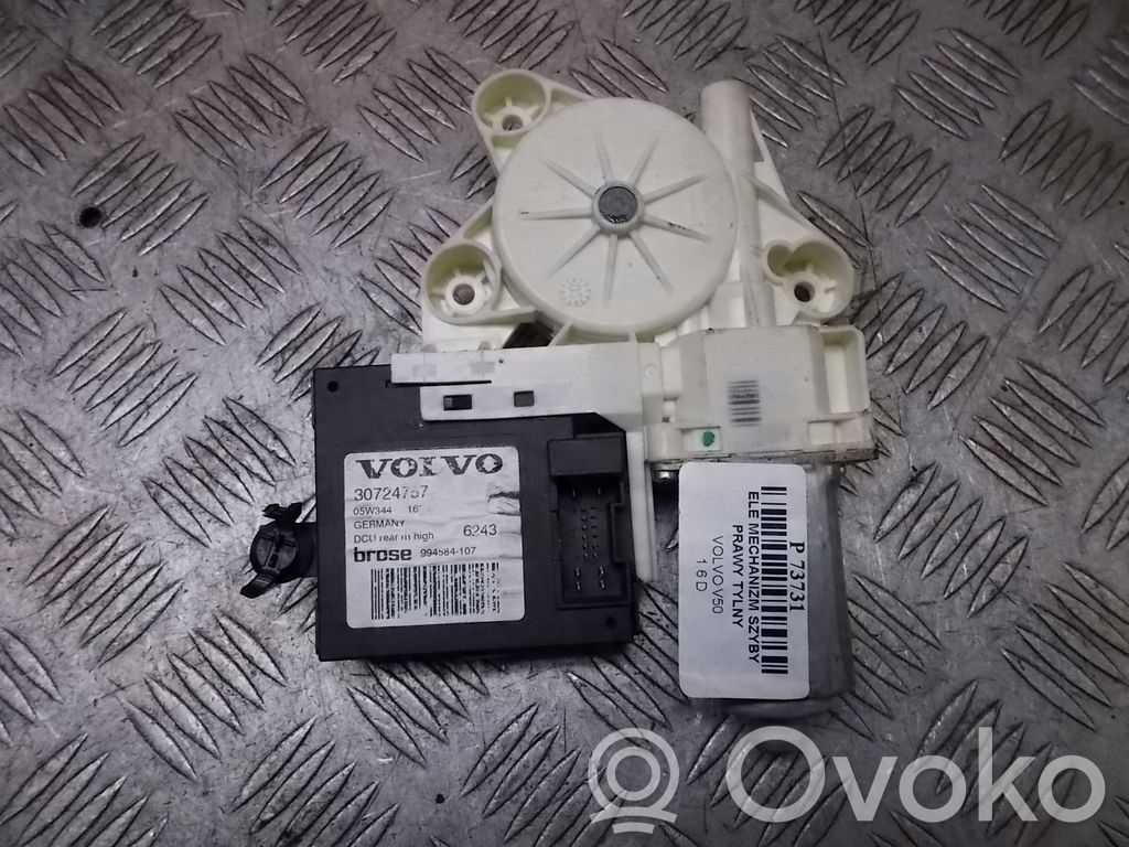 Volvo V50 Alzacristalli elettrico del portellone scorrevole 