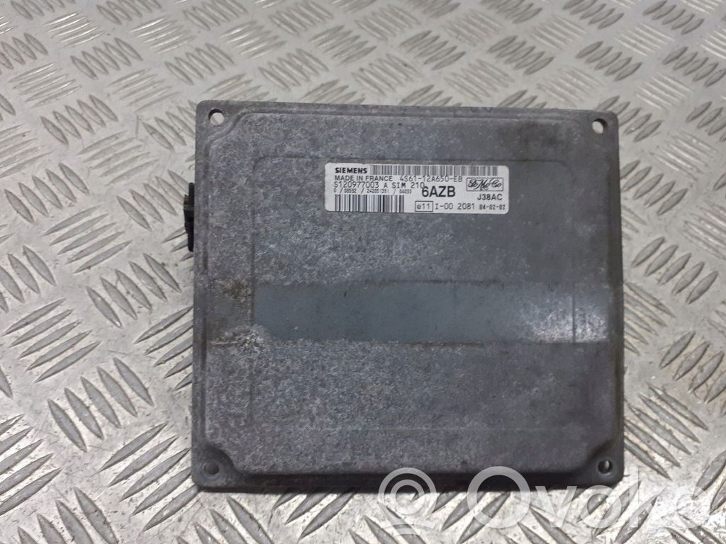 Unité de commande, module ECU de moteur   4S6112A650EB