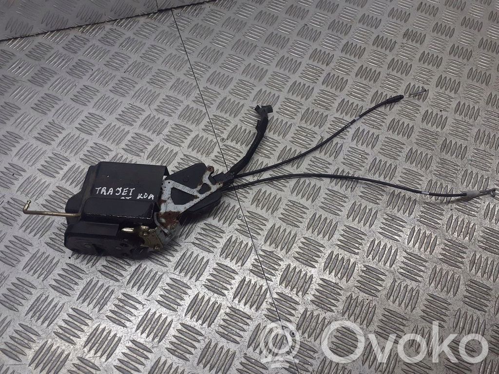 Cerradura de puerta trasera