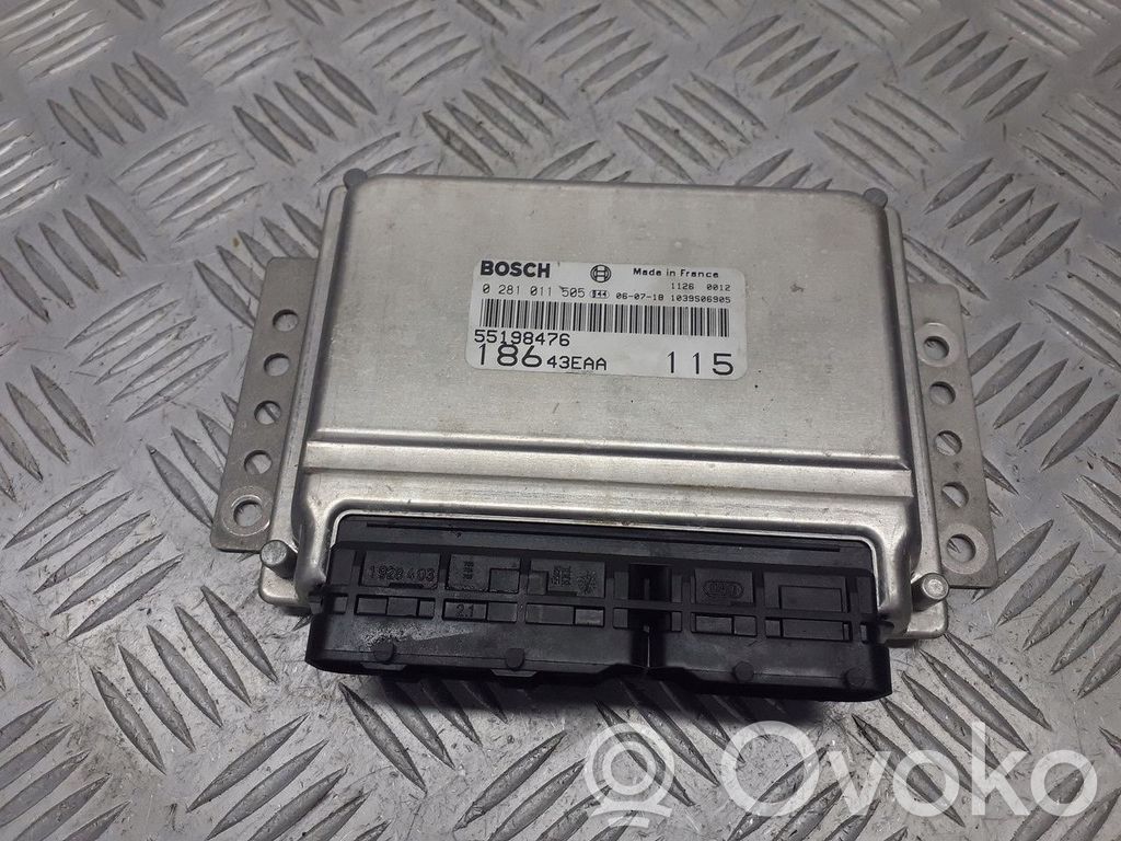 Fiat Bravo Engine control unit/module ECU 