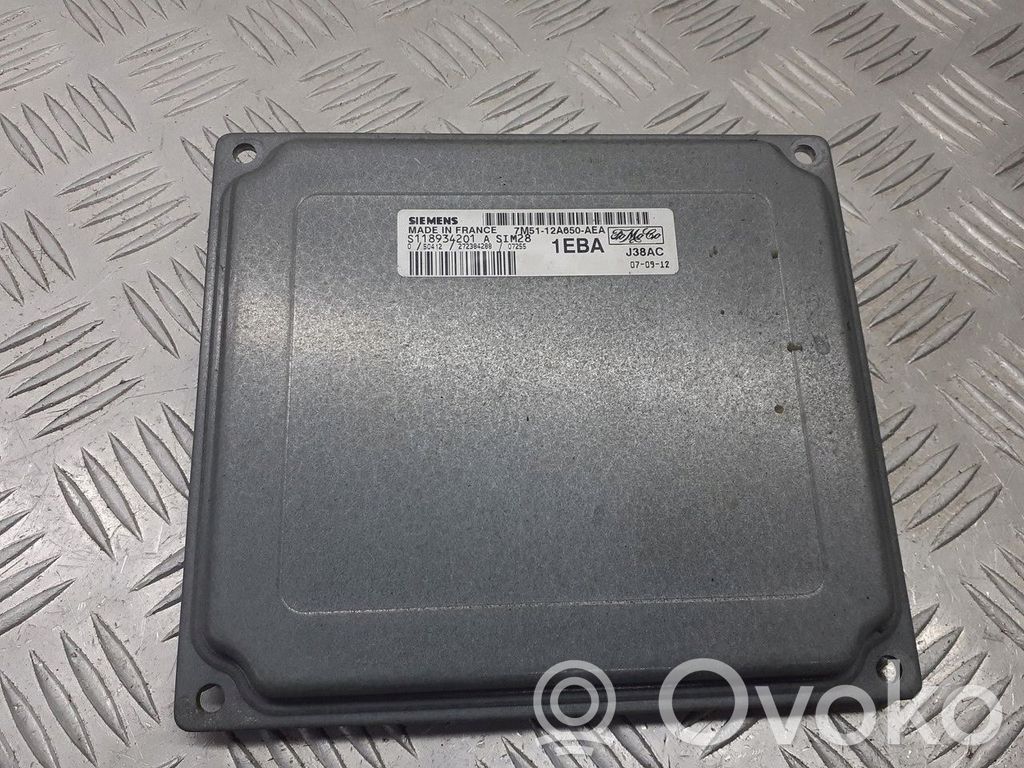 Unité de commande, module ECU de moteur   7M5112A650AEA