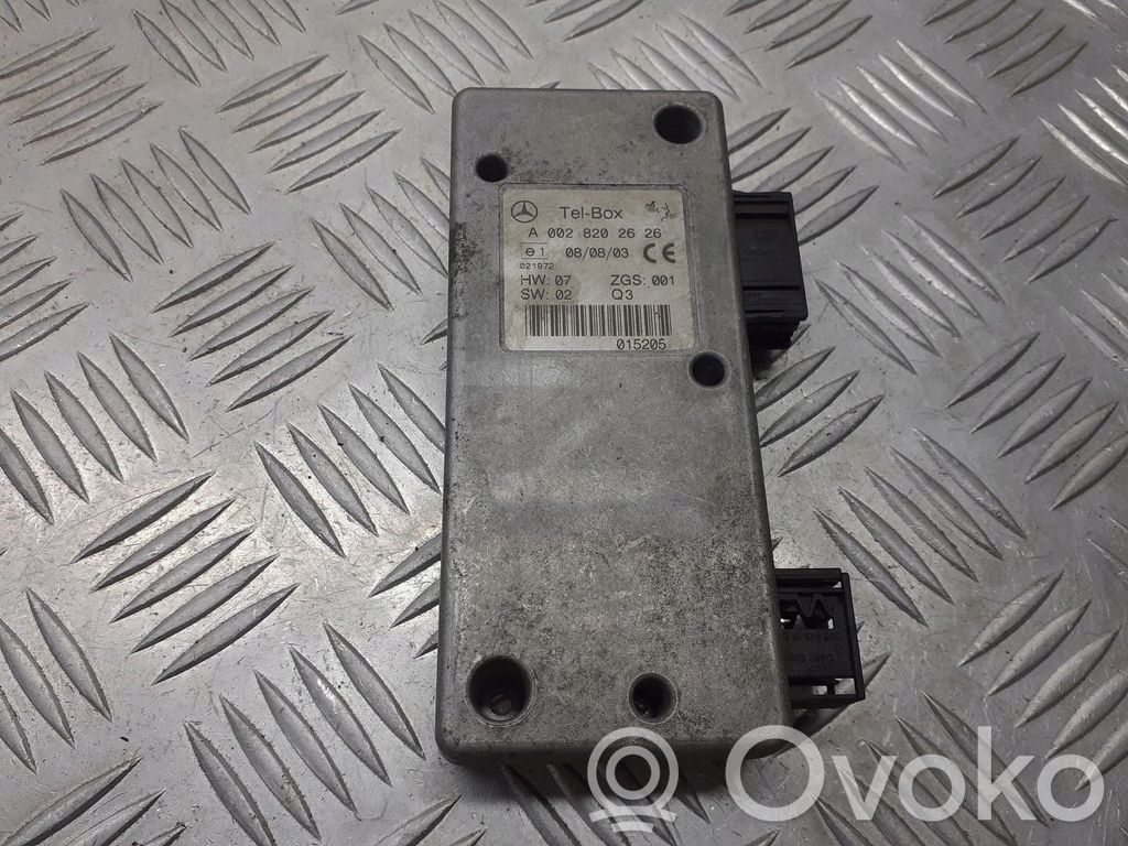 Mercedes-Benz Vaneo W414 Modulo di controllo comandi vocali