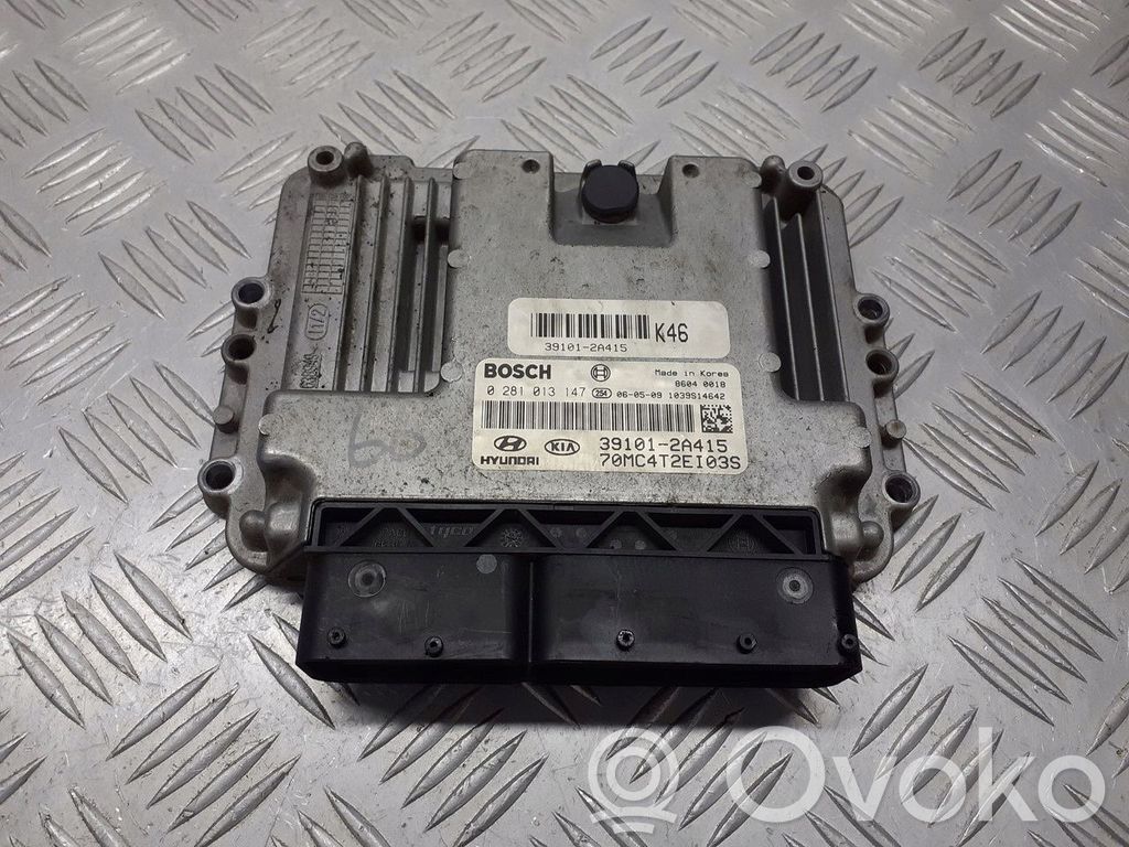 Hyundai Accent Unidad de control/módulo ECU del motor 
