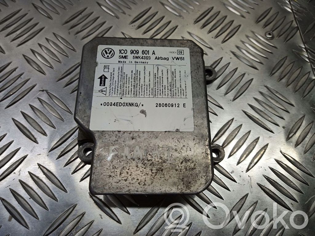 Skoda Fabia Mk1 (6Y) Centralina/modulo airbag
