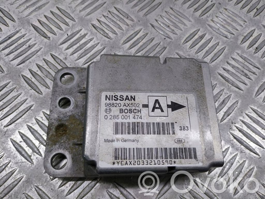 Centralina/modulo airbag   98820AX502