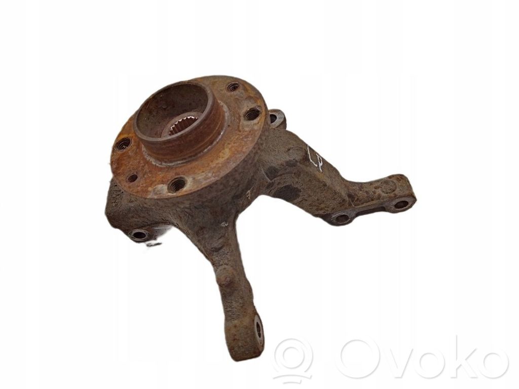 Front wheel hub spindle knuckle