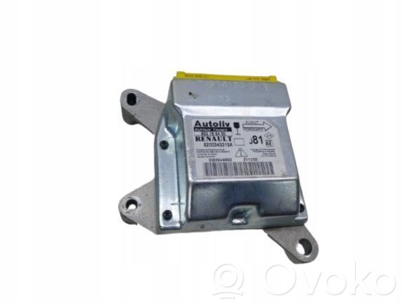 Centralina/modulo airbag   8200343319A