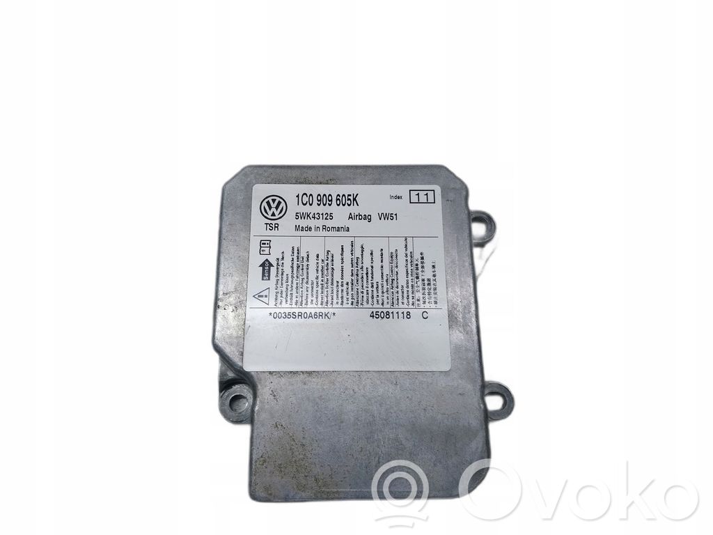 Skoda Fabia Mk2 (5J) Sterownik / Moduł Airbag