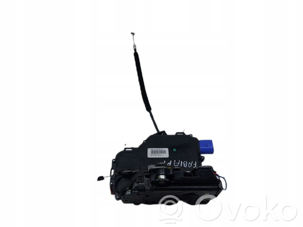 Skoda Fabia Mk2 (5J) Serratura portiera posteriore