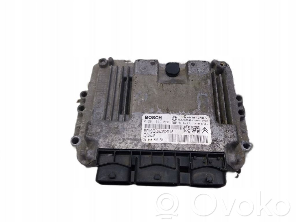 Peugeot 206 Motorsteuergerät ECU