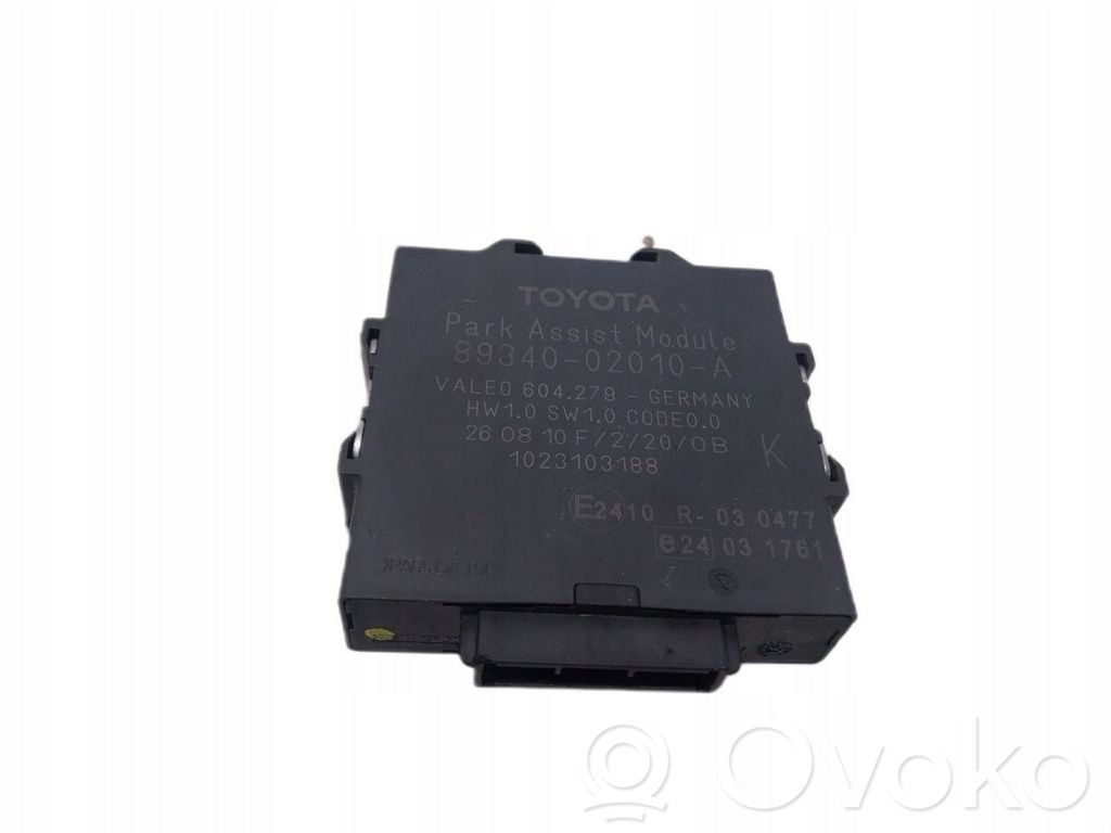 Toyota Auris 150 Parking PDC control unit/module 