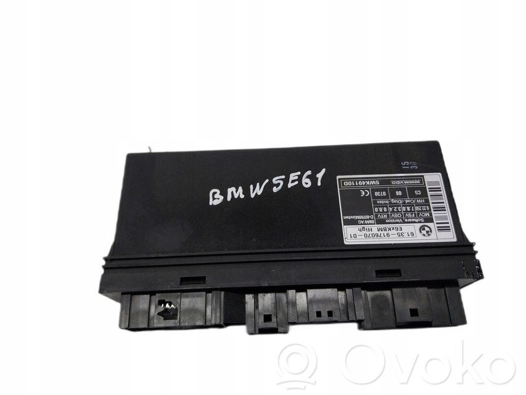 BMW 5 E60 E61 Moduł / Sterownik telefonu