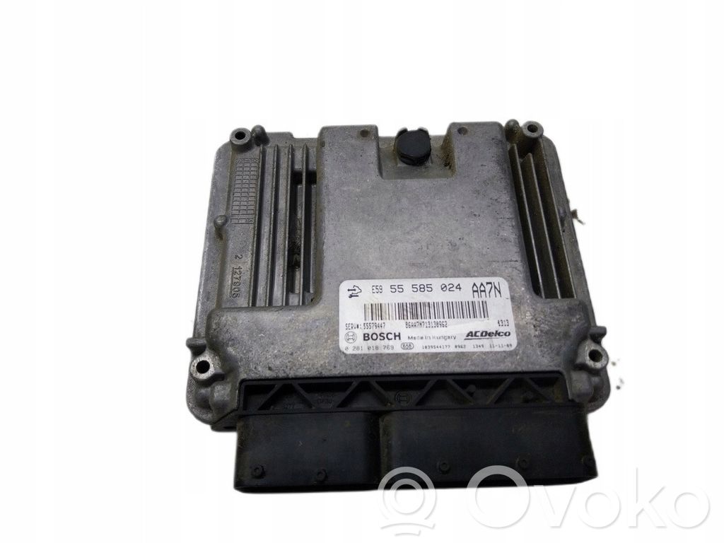 Opel Insignia A Unité de commande, module ECU de moteur 