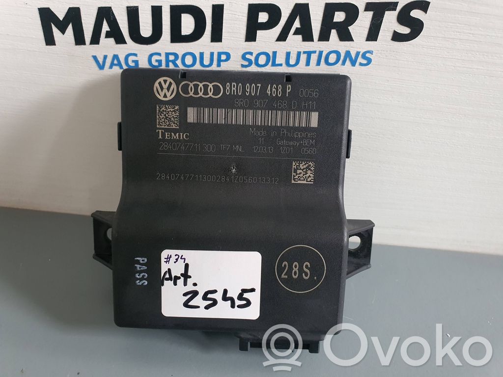 Audi A5 Sportback 8TA Moduł sterowania Gateway 