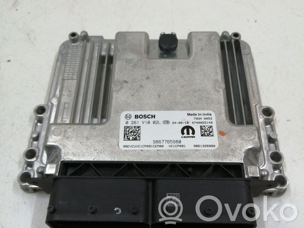 Citroen e-C3 Engine control unit/module 